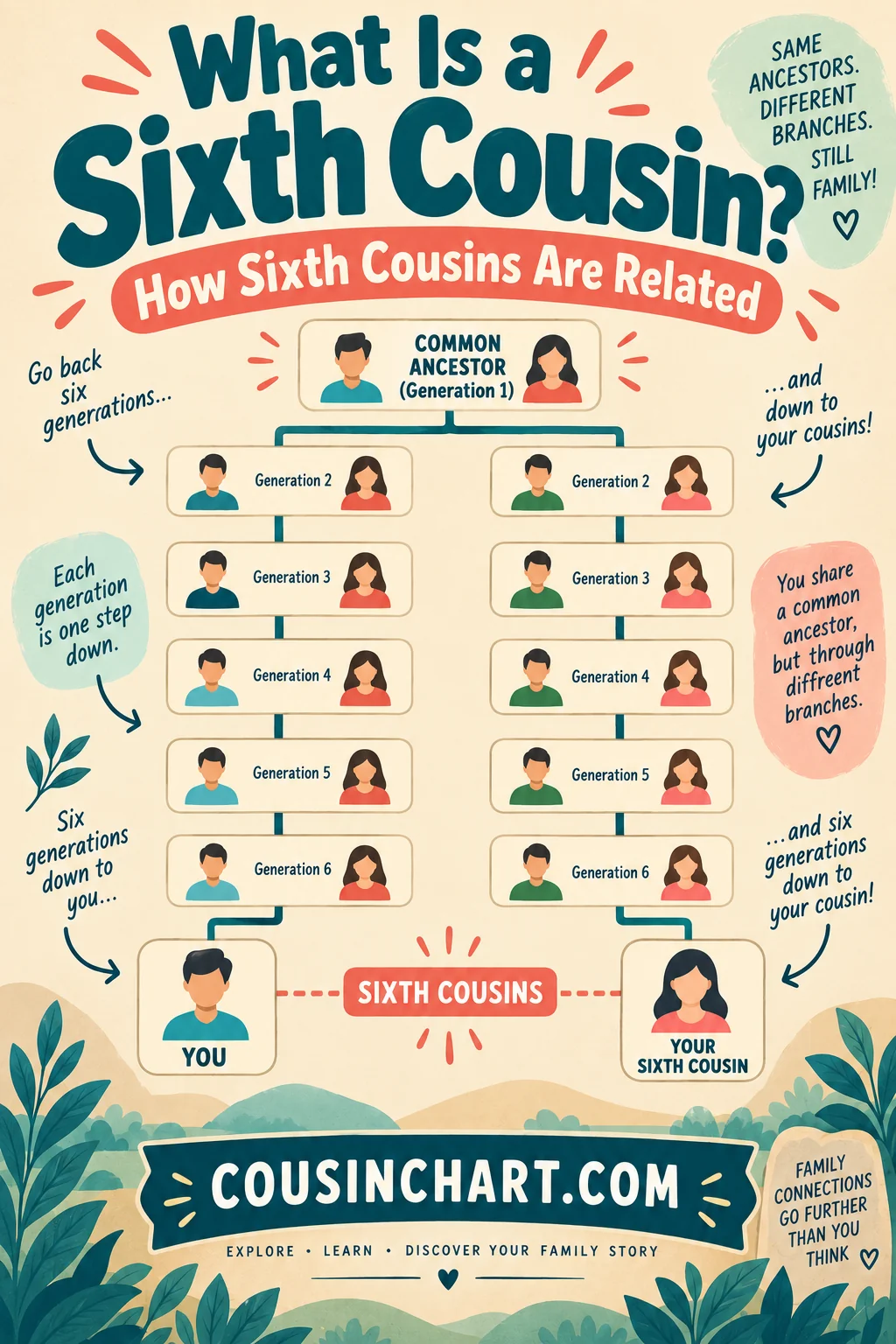 What Is a Sixth Cousin? How Sixth Cousins Are Related