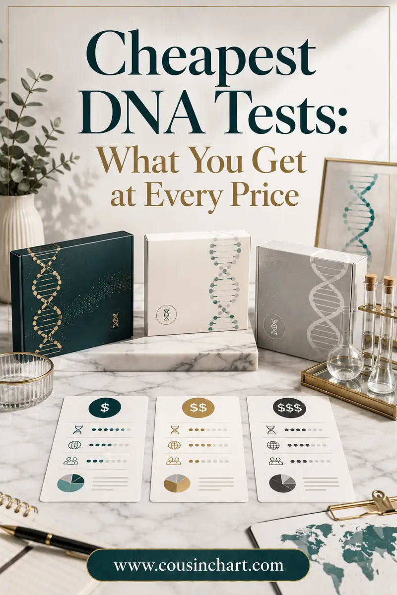 Cheapest DNA Tests: What You Get at Every Price
