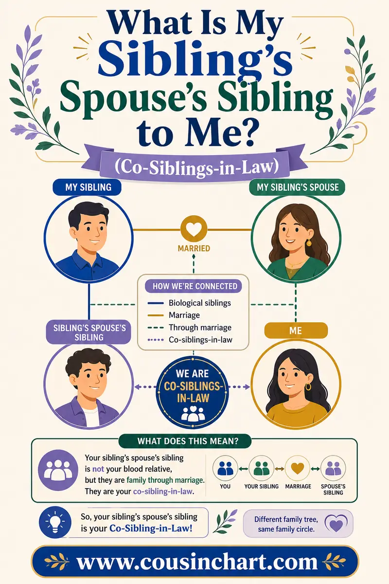 What Is My Sibling's Spouse's Sibling to Me? (Co-Siblings-in-Law)