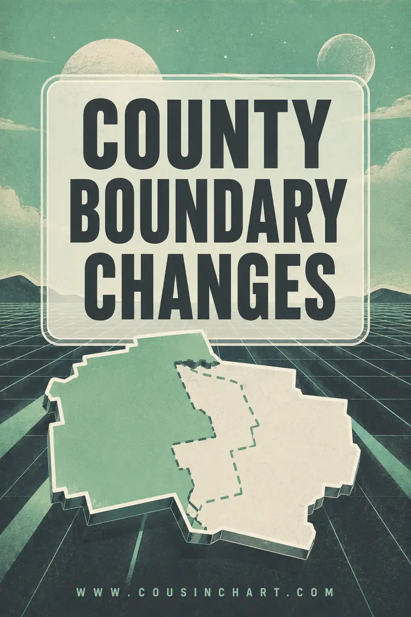 Your Ancestor Moved and Didn't: County Boundary Changes