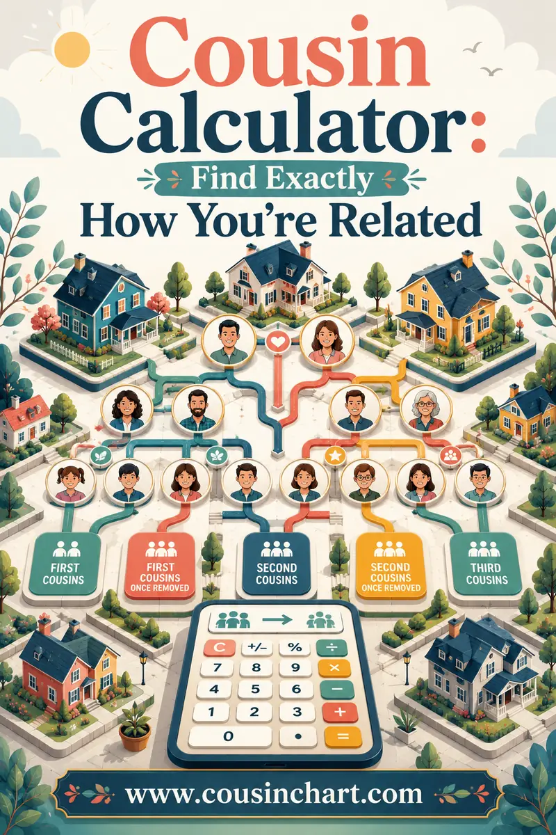 Cousin Calculator: How to Work Out Any Cousin Relationship