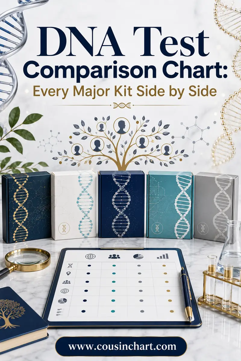 DNA Test Comparison Chart: Every Major Kit Side by Side