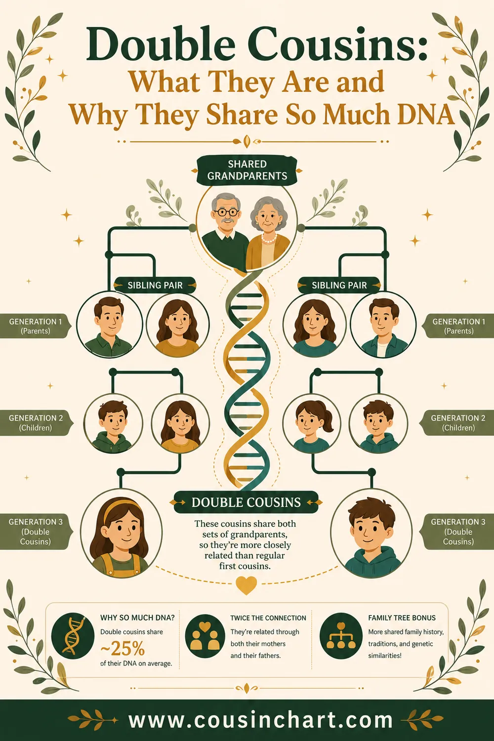 Double Cousins: What They Are and Why They Share So Much DNA