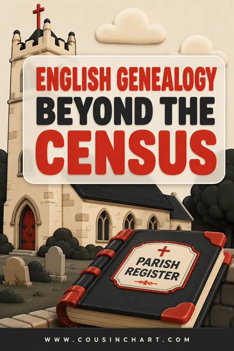 English Genealogy Beyond the Census: Parish Registers, GRO and Probate