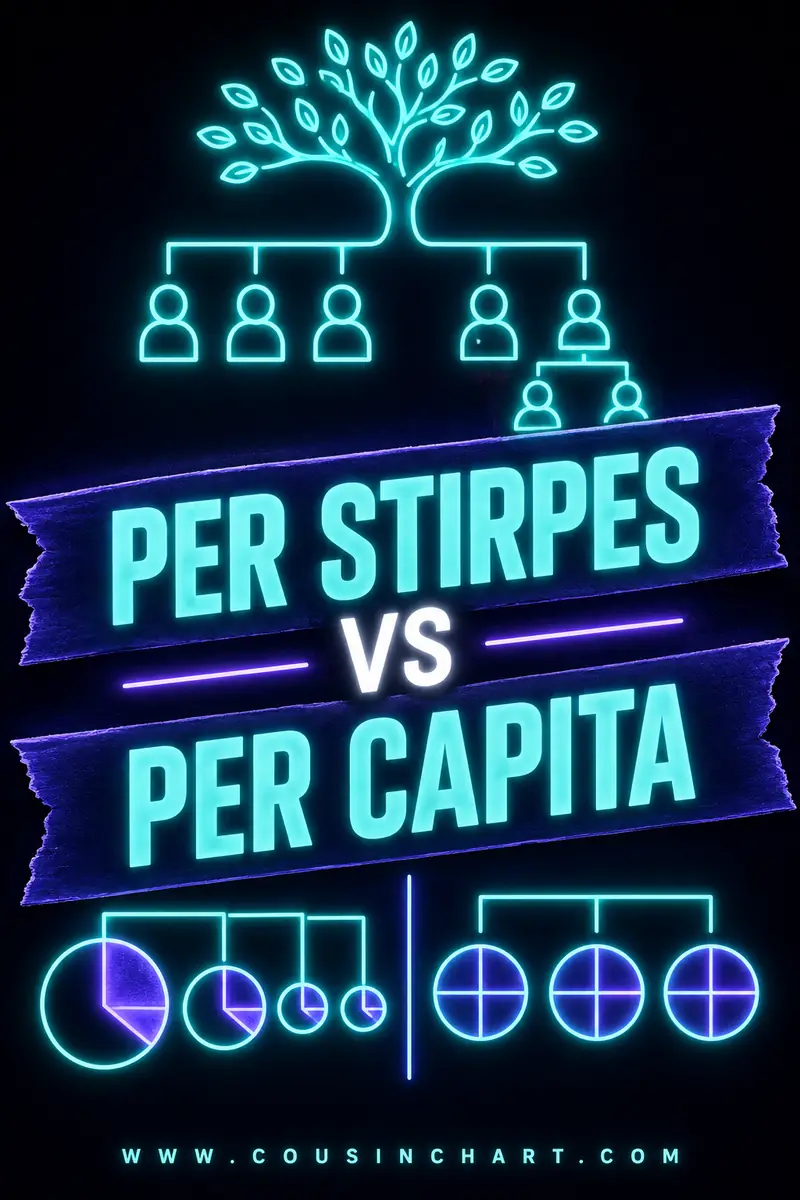 How an Estate Divides Down the Branches: Per Stirpes vs Per Capita