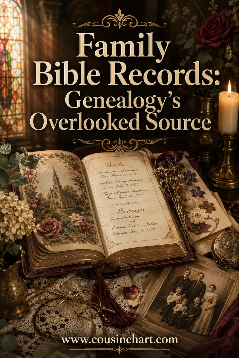 Family Bible Records: Genealogy's Overlooked Source