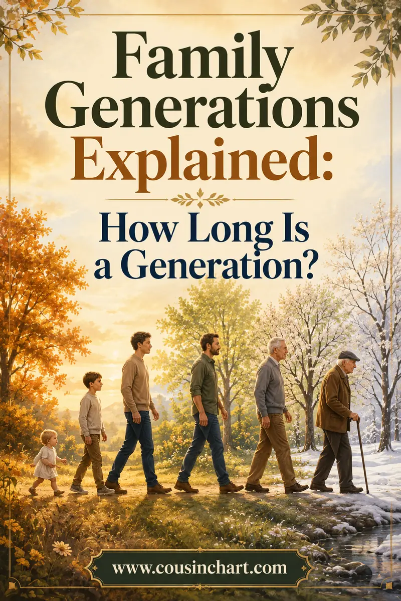 Family Generations Explained: How Long Is a Generation?