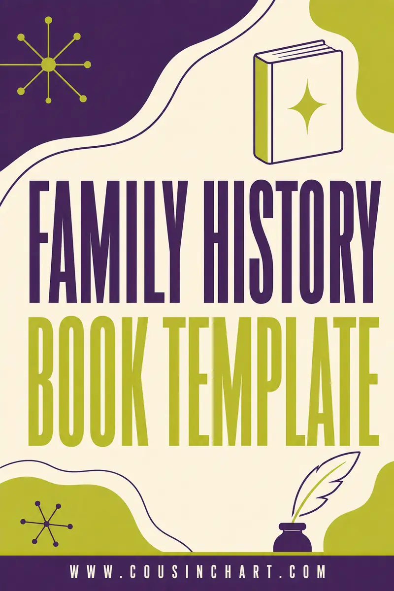 Family History Book Template: Format, Layout and Samples