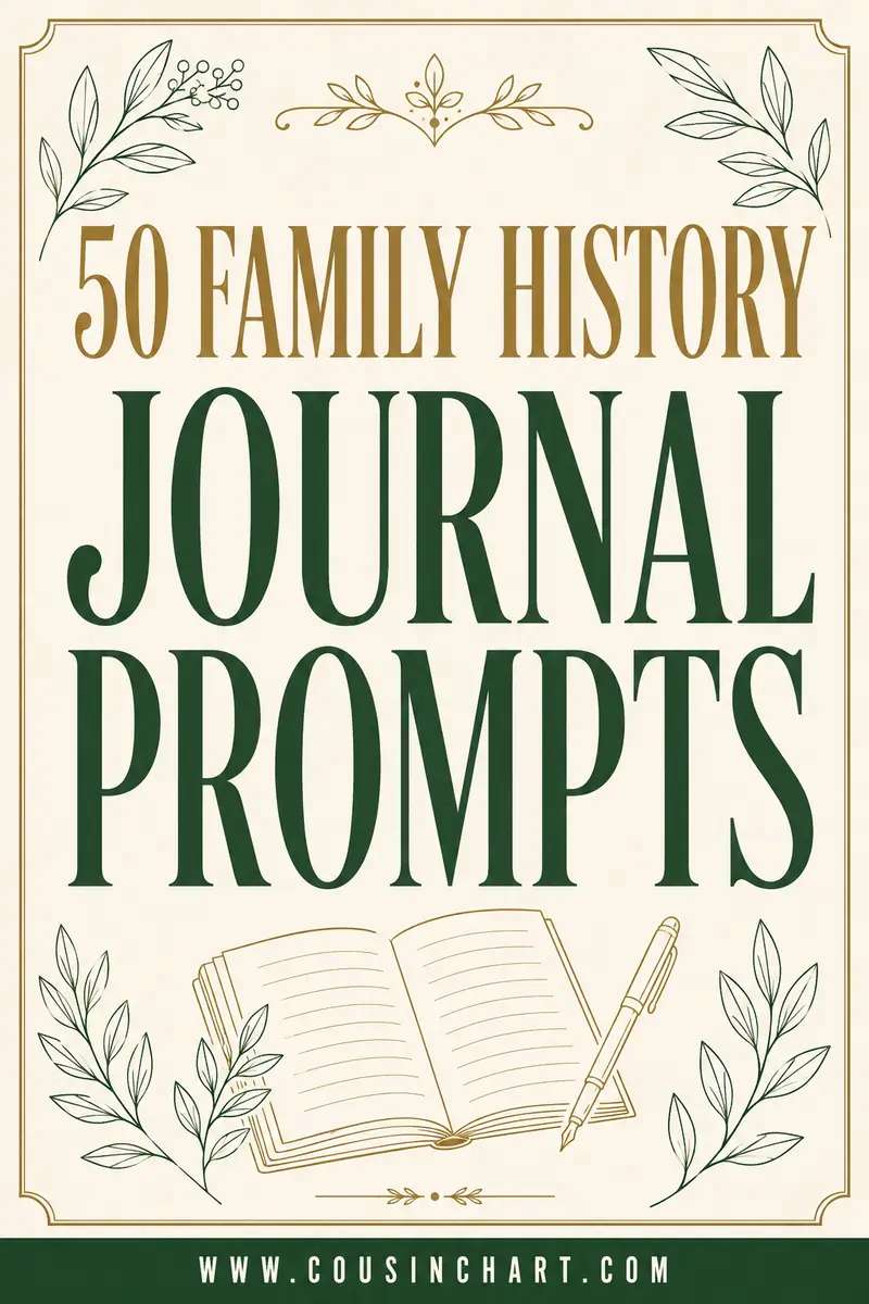 50 Family History Journal Prompts