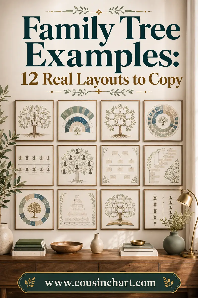 Family Tree Examples: 12 Real Layouts to Copy
