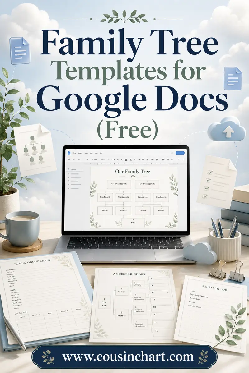 Family Tree Templates for Google Docs (Free)