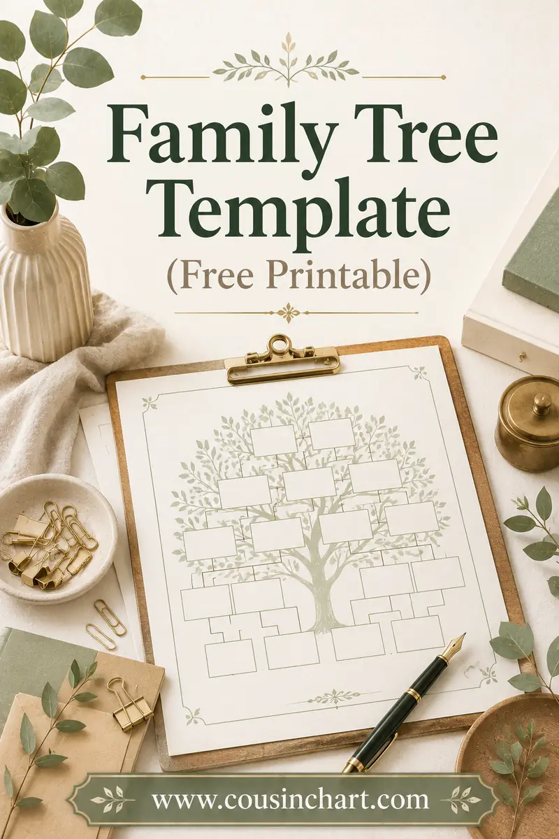 Family Tree Template Printable: Which One to Use and How to Fill It In