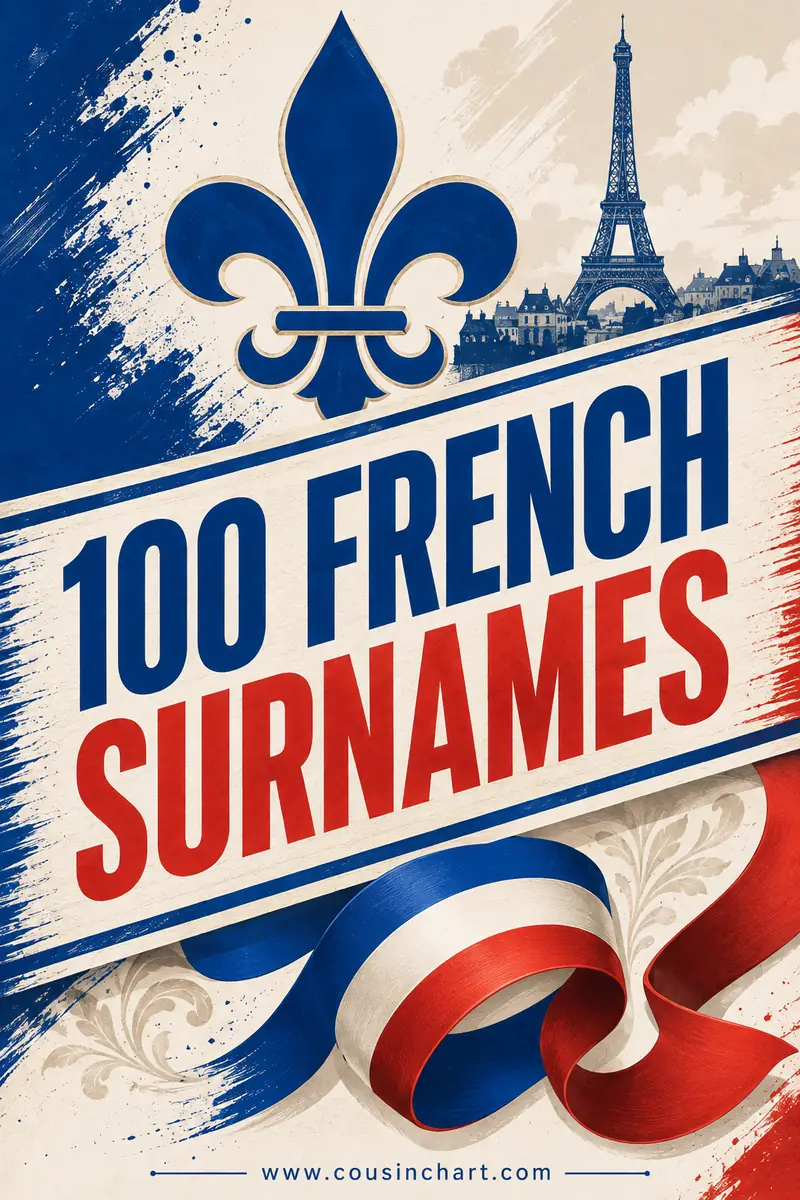100 French Surnames and Their Meanings