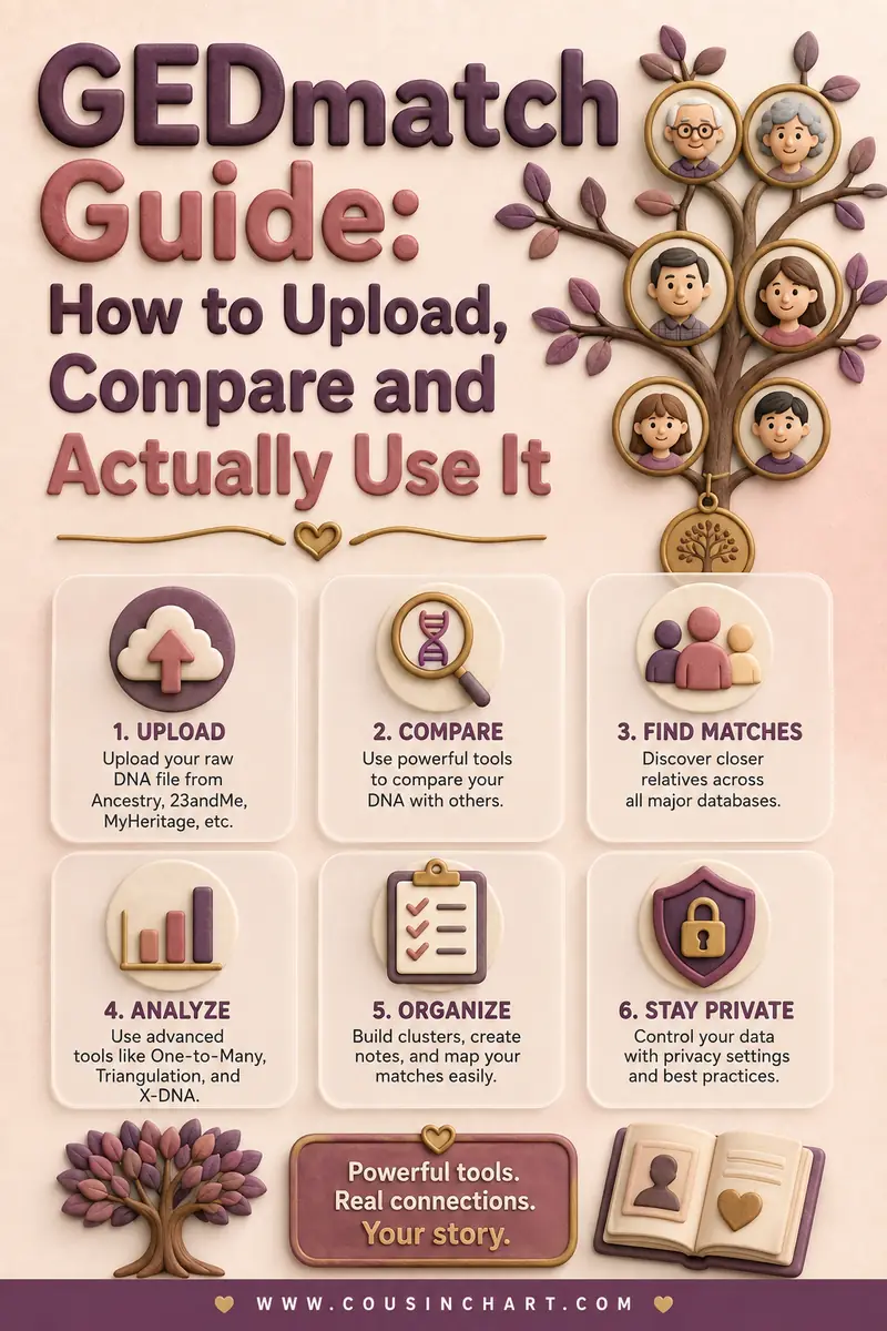 GEDmatch Guide: How to Upload, Compare and Actually Use It