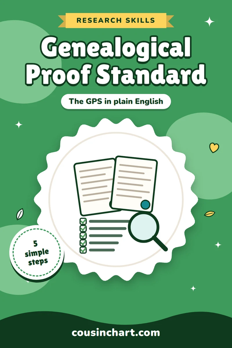 The Genealogical Proof Standard (GPS): A Plain-English Guide With Examples