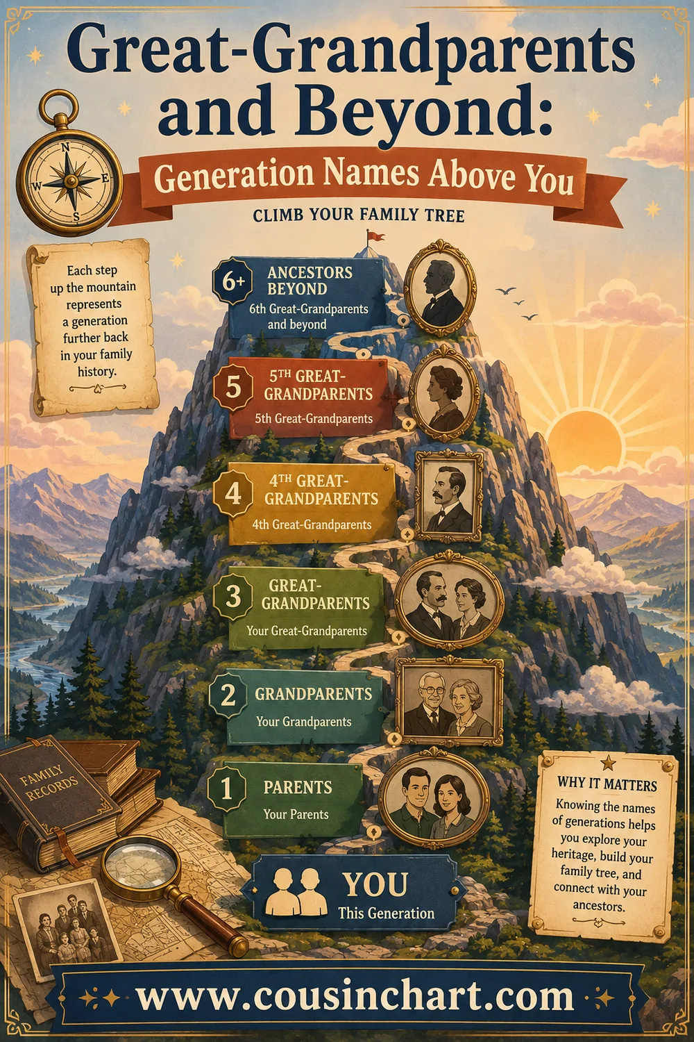 Great-Grandparents and Beyond: Generation Names Above You