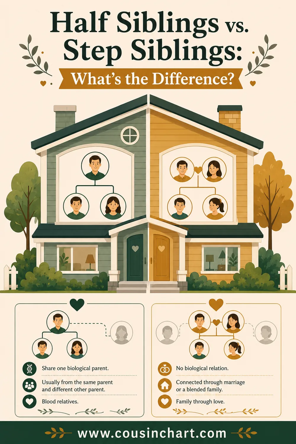 Half Siblings vs. Step Siblings: What's the Difference?