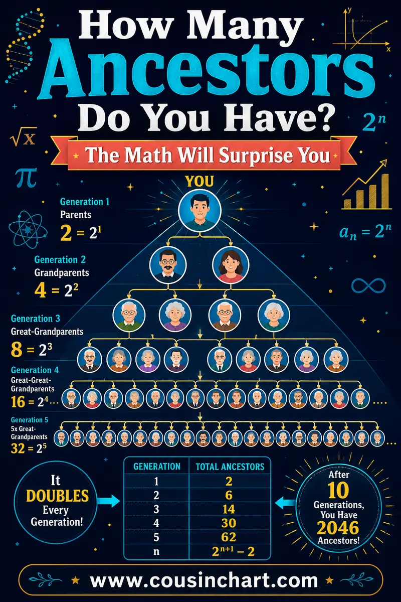 How Many Ancestors Do You Have? The Math Will Surprise You