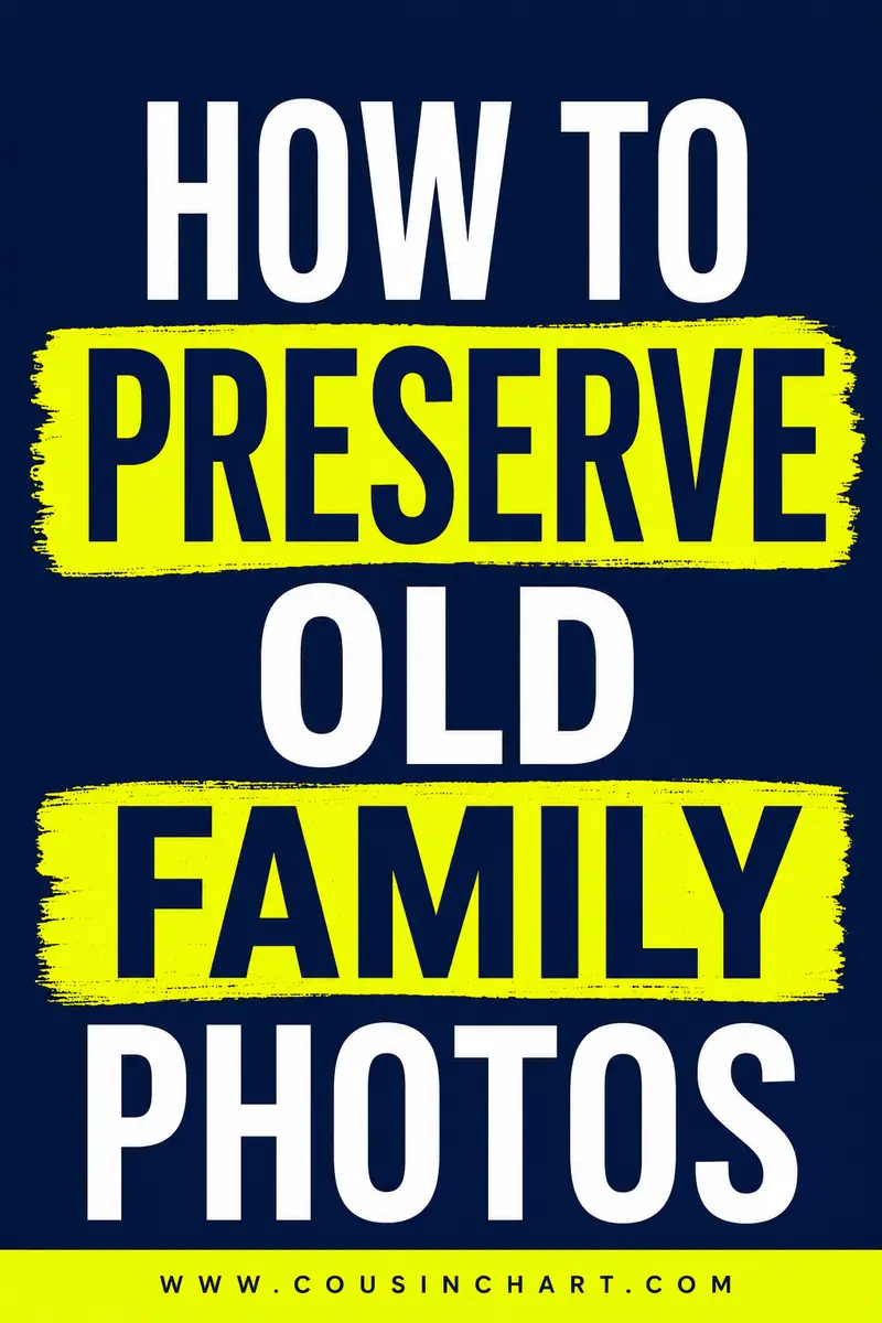 How to Preserve Old Family Photos