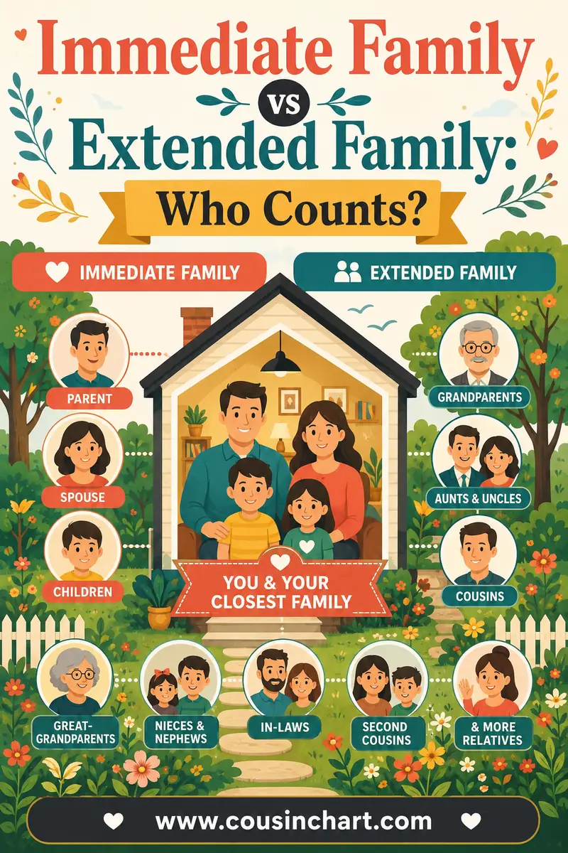 Immediate Family vs Extended Family: Who Counts?