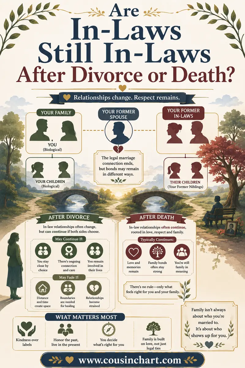 Are In-Laws Still In-Laws After Divorce or Death?