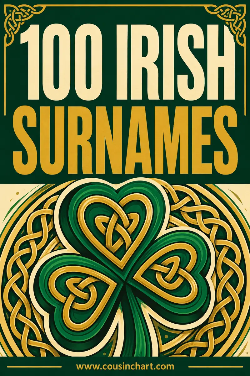 100 Irish Surnames and Their Meanings