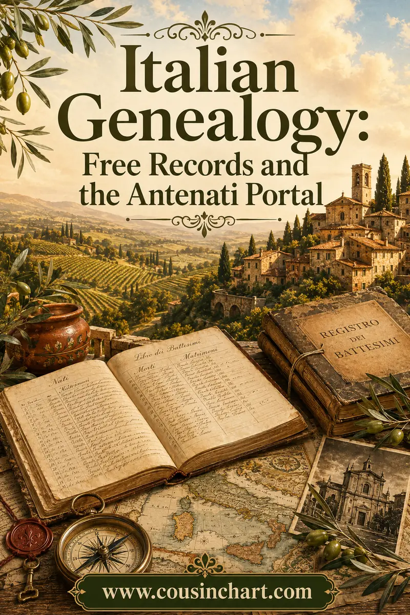 Italian Genealogy: Free Records and the Antenati Portal