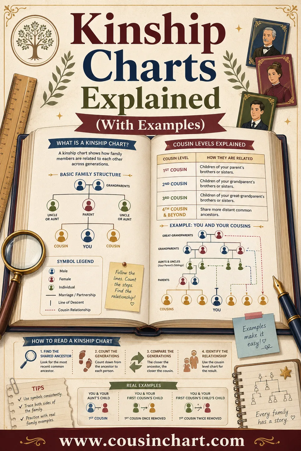 Kinship Charts Explained (With Examples)