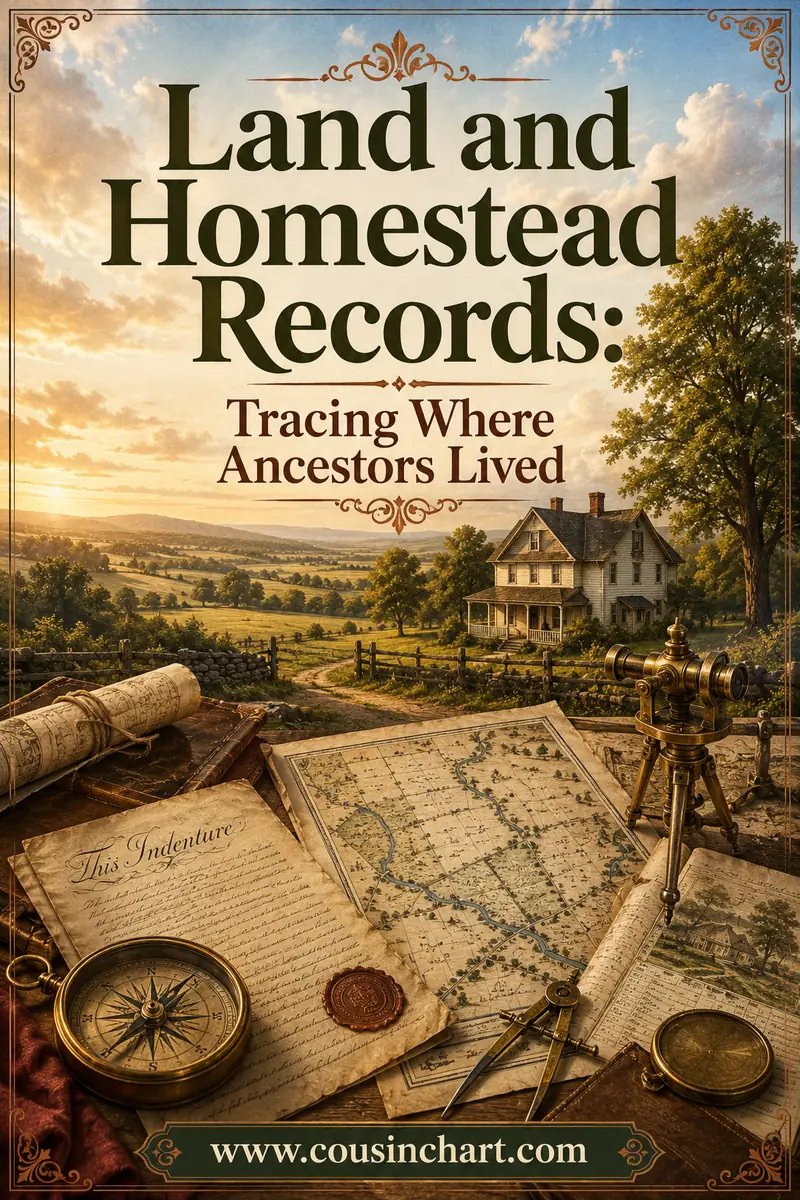 Land and Homestead Records: Tracing Where Ancestors Lived