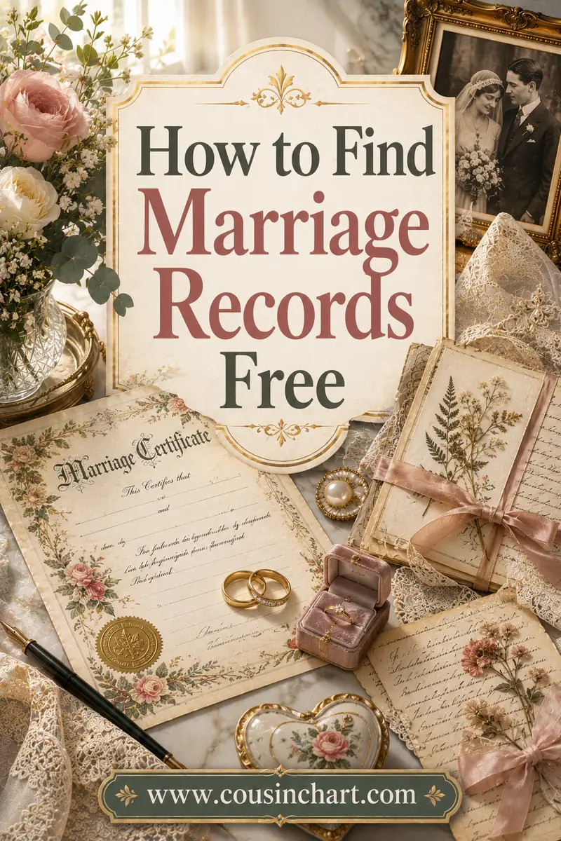 How to Find Marriage Records Free