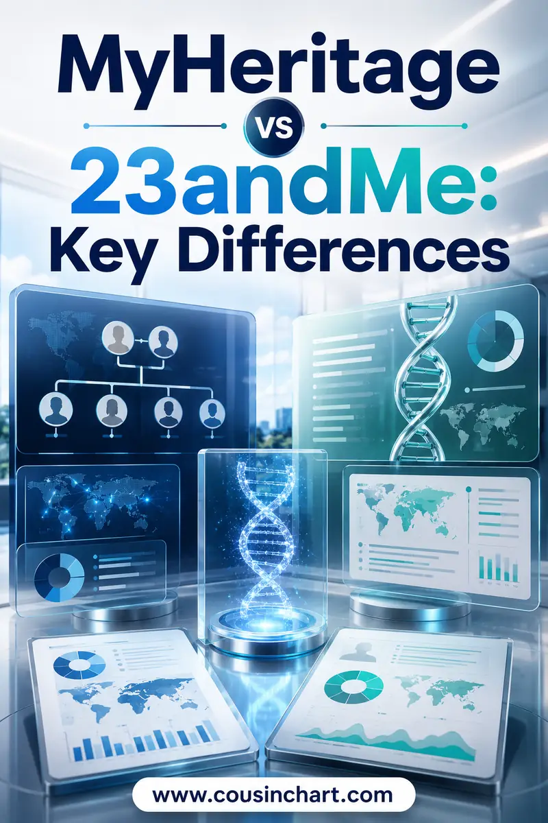MyHeritage vs 23andMe: Key Differences