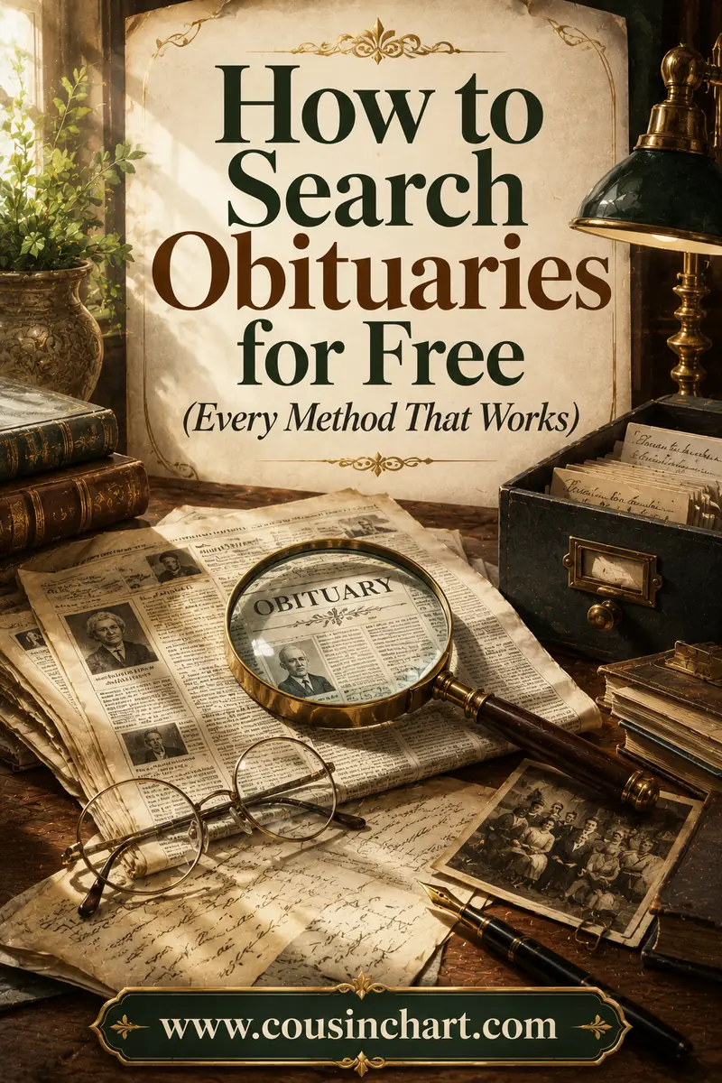 How to Search Obituaries for Free (Every Method That Works)
