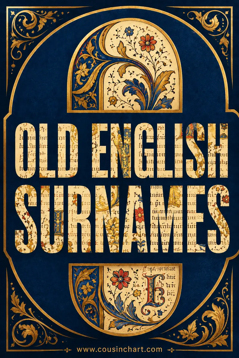 Old English Surnames and What They Meant