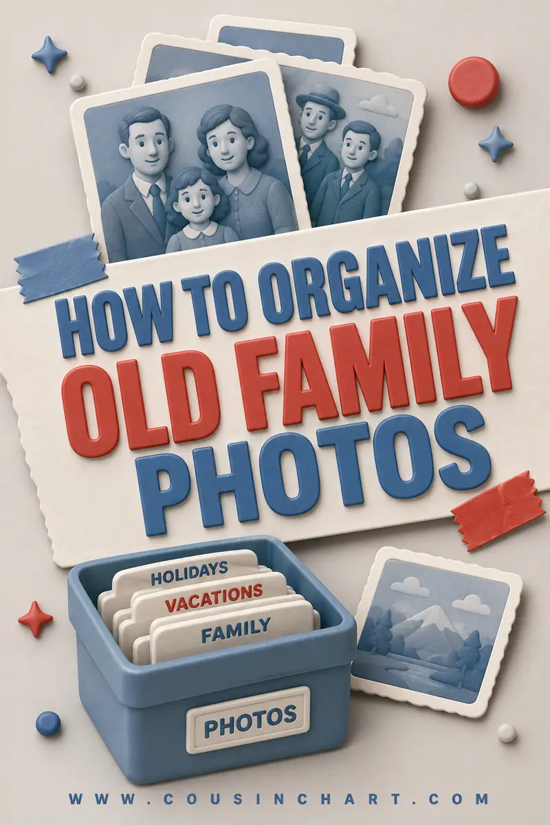 How to Organize Old Family Photos (Without Losing Your Mind)
