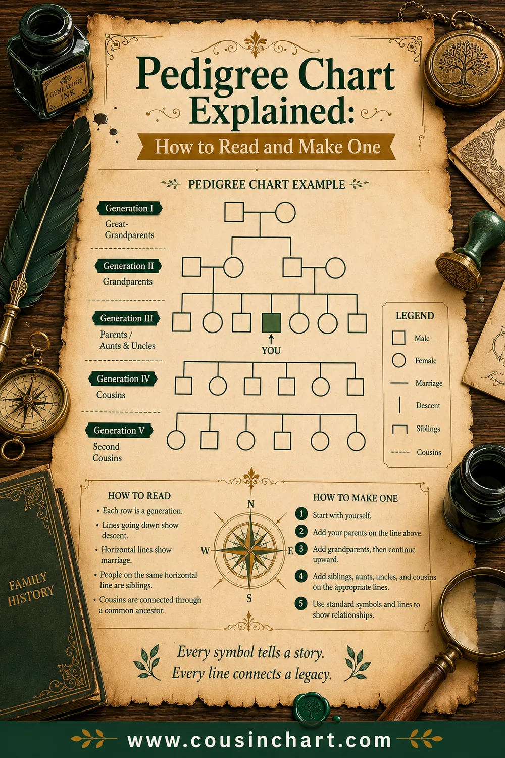 Pedigree Chart Explained: How to Read and Make One