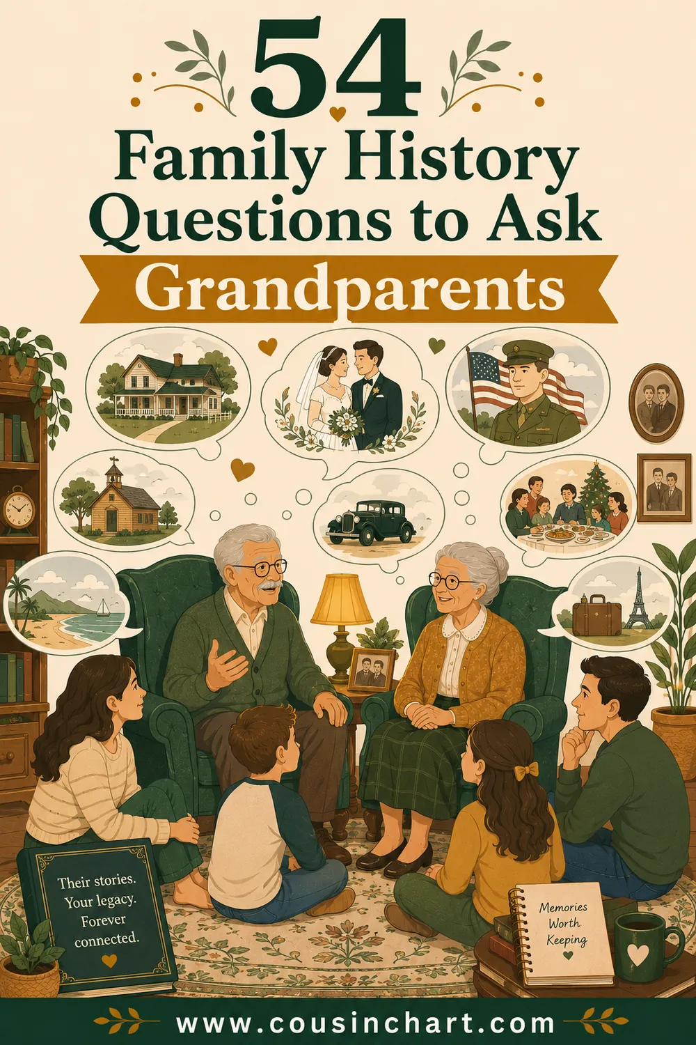 54 Family History Questions to Ask Grandparents