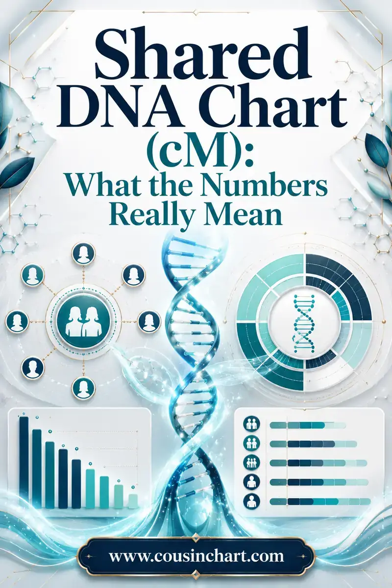 Shared cM Chart: How to Read It and Narrow Your Match