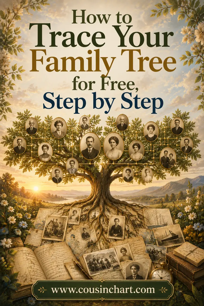 How to Trace Your Family Tree for Free, Step by Step