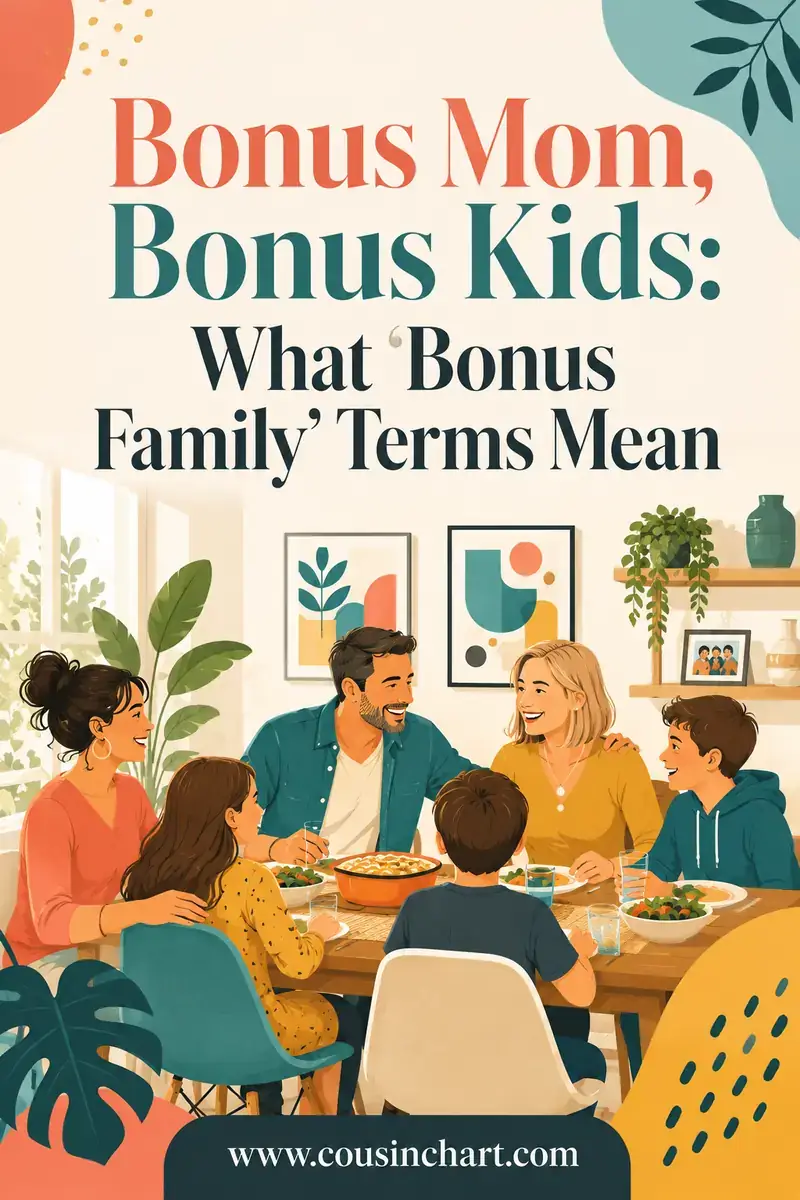 Bonus Mom, Bonus Kids: What "Bonus Family" Terms Mean