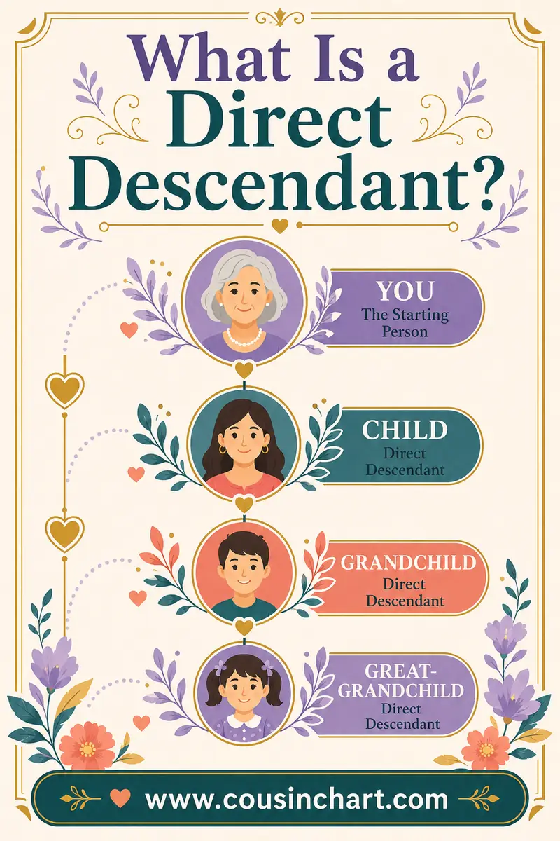 What Is a Direct Descendant?