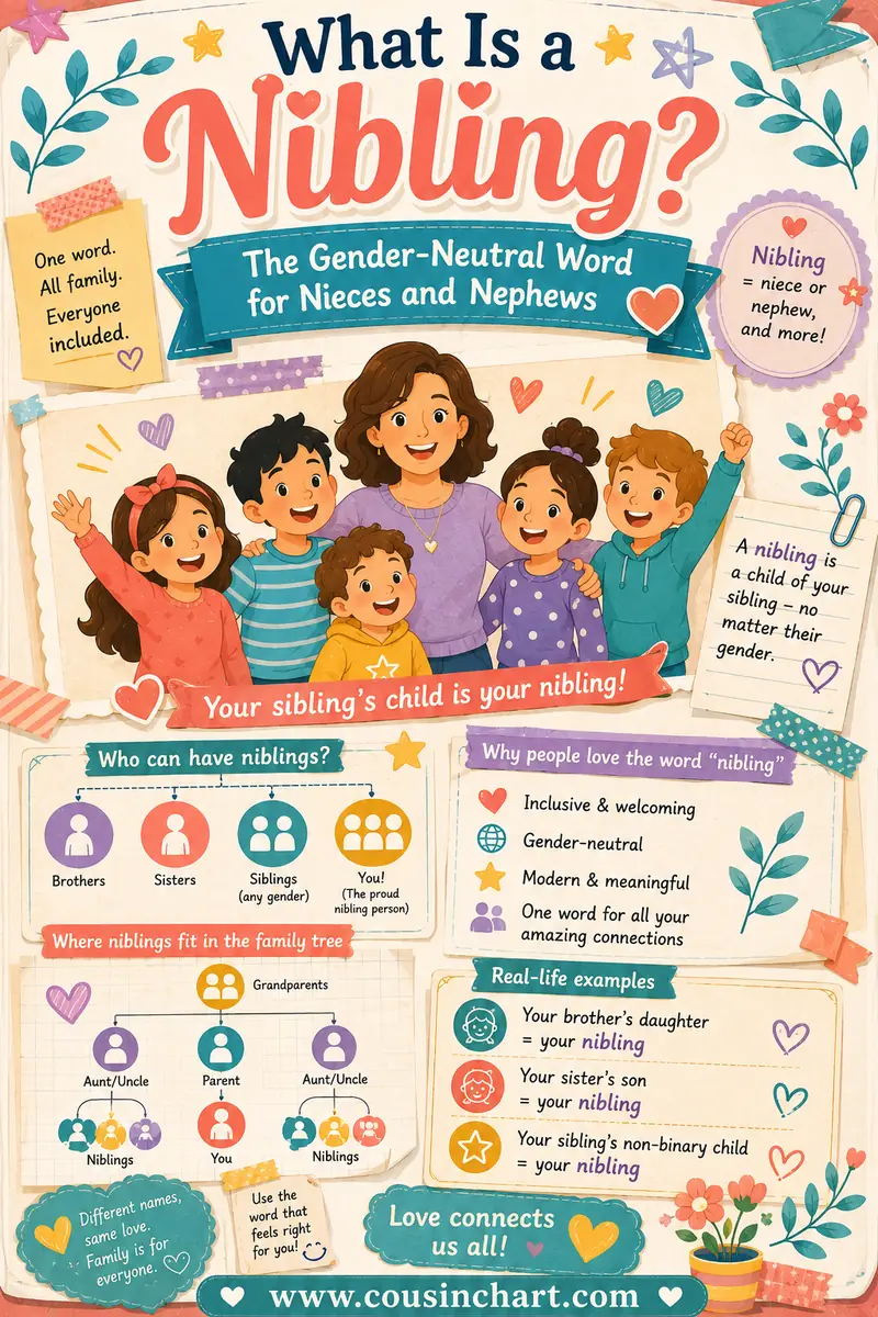 What Is a Nibling? The Gender-Neutral Word for Nieces and Nephews