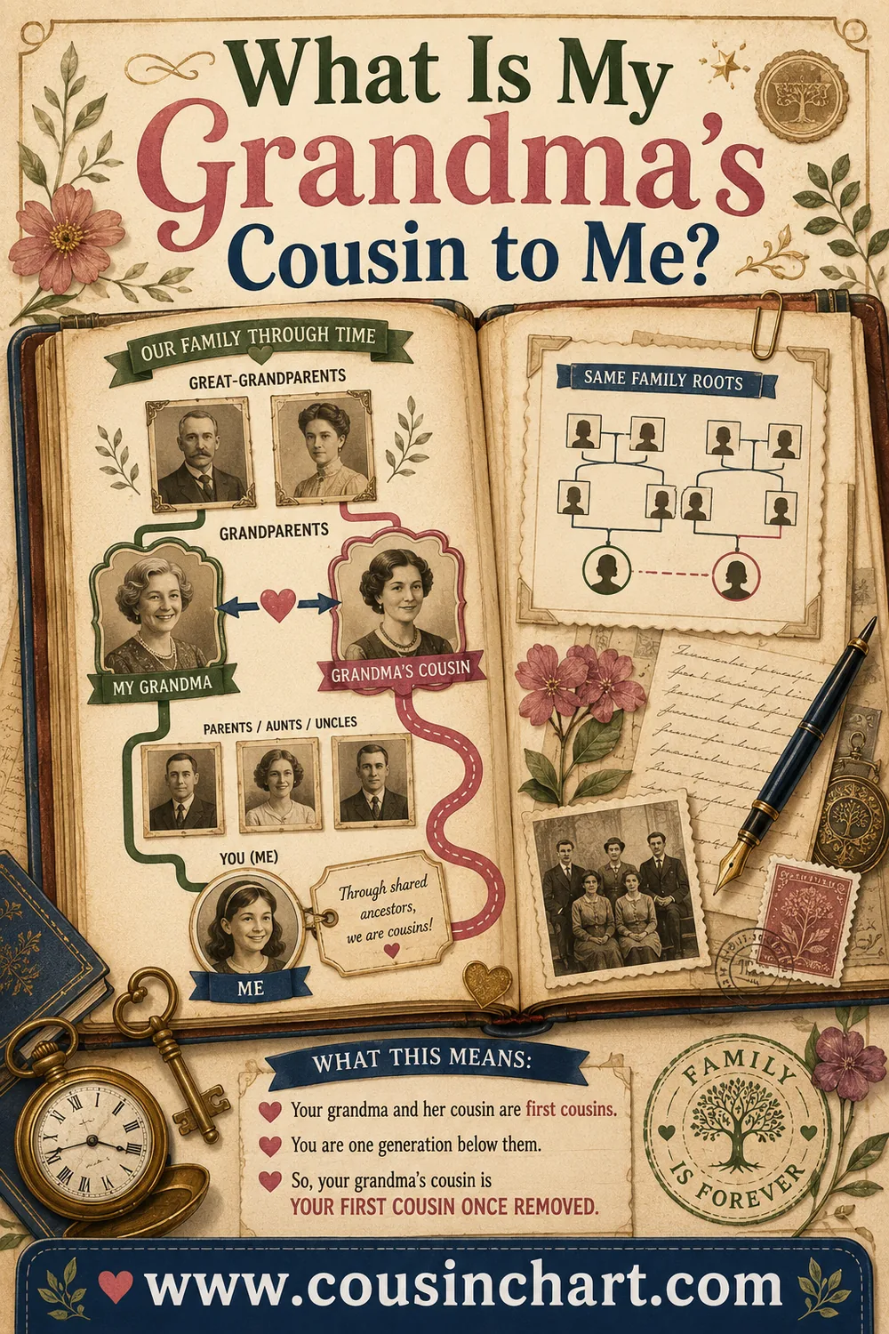 What Is My Grandma's Cousin to Me?