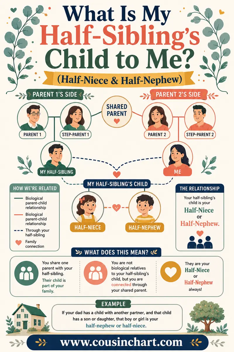 What Is My Half-Sibling's Child to Me? (Half-Niece & Half-Nephew)